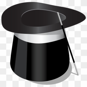 Magic Hat Png - Black Top Hat Magic Hat, Transparent Png - top hat transparent png