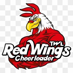 Red Wings Cheerleader, HD Png Download - cheerleader png