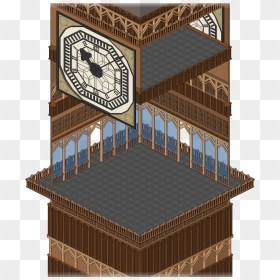 Big Ben Mpu - Mpu Habbo, HD Png Download - big ben png