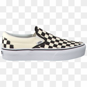 Vans Polka Dot Slip On Platform, HD Png Download - white vans png