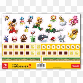 Pre Sell Items 02 Win A Super Mario Maker 2 Hamper - Oldtimer, HD Png Download - mario maker png