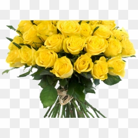 Yellow Flowers Bouquet Transparent Png Png Mart - Transparent Background Yellow Flowers Png, Png Download - yellow roses png