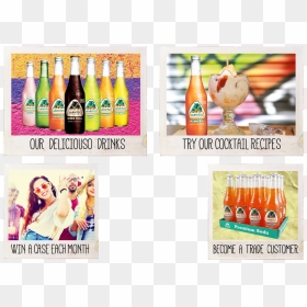 Jarritos Drinks And Cocktail Recipes - Glass Bottle, HD Png Download - jarritos png