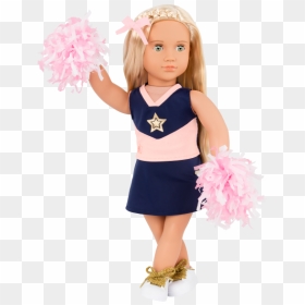 18-inch Cheerleader Doll Khloe Outfit - Khloe Our Generation, HD Png Download - cheerleader png