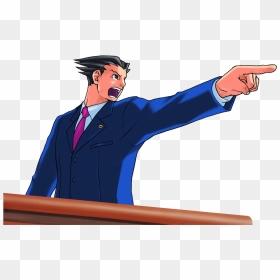 Thumb Image - Phoenix Wright Objection, HD Png Download - objection png