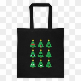 Tote Bag, HD Png Download - christmas tree emoji png