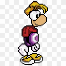 Pixel Art Rayman Legends, HD Png Download - rayman png