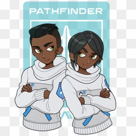Mass Effect Andromeda - Cartoon, HD Png Download - mass effect andromeda png
