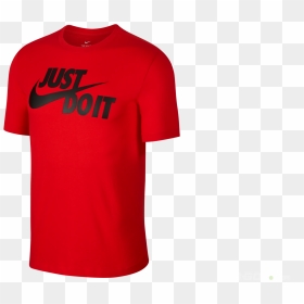 T Shirt Nike Nsw Tee Just Do It Ar5006 - Active Shirt, HD Png Download - just do it png