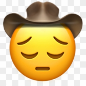 Ðÿ˜ - Sad Cowboy Emoji Png, Transparent Png - facepalm emoji png