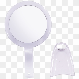 Double Sided Round Mini Cosmetics Hand Mirror - Circle, HD Png Download - hand mirror png