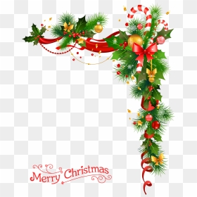 Wreath Tree Decoration With Christmas Bells Clipart - Christmas Decoration Vector, HD Png Download - christmas bells png