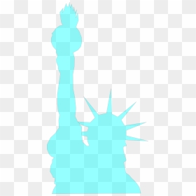 Liberty Statue Png Transparent , Png Download - Liberty Symbol, Png Download - statue of liberty silhouette png