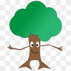 Shrub Bushes Clipart Tall Tree - Apple Tree Clipart, HD Png Download - tall tree png