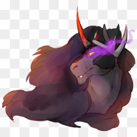 Thelionmedal, Glowing Eyes, King Sombra, Safe, Solo - King Sombra Eyes, HD Png Download - sombra skull png