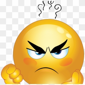 Free Emoticons Clipart Free Emoticons Frustration Encode - Transparent Background Angry Emoji, HD Png Download - facepalm emoji png