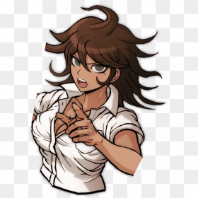 Akane Owaria Objection Sprite - Dark Skin Anime Girl Png, Transparent Png - objection png