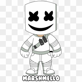 Logo Images Of Marshmello, HD Png Download - marshmello png