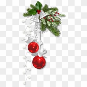 Silver Christmas Bell Png, Transparent Png - christmas bells png