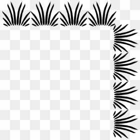 Clipart Borders Family - Transparent Background Corner Borders, HD Png Download - grass border png