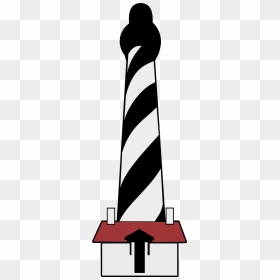 Silhouette Clipart Lighthouse - St Augustine Lighthouse Svg, HD Png Download - lighthouse silhouette png