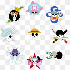 Luffy Time Skip Jolly Roger , Png Download - Icon One Piece Jolly Roger, Transparent Png - jolly roger png
