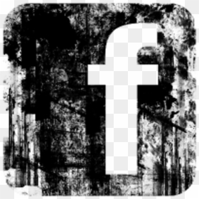 Facebook Logo Stamp, HD Png Download - grunge cross png