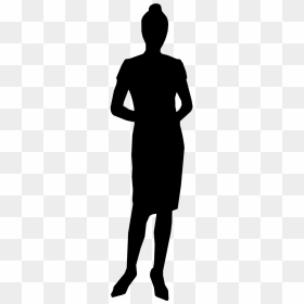 Business Woman Silhouette Free, HD Png Download - business woman silhouette png