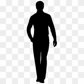 Male Model Silhouette Png - Man Silhouette Transparent Background, Png Download - model silhouette png