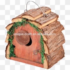 Hanging Wooden Squirrel Feeder Corn Peanut Feeder - Plywood, HD Png Download - hanging wooden sign png