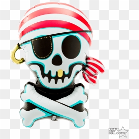 Jolly Roger 29 In* , Png Download - Pirat Ballon, Transparent Png - jolly roger png
