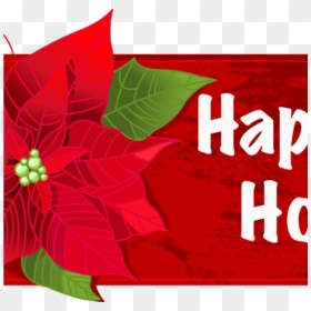Happy Holidays Clipart Free 19 Happy Holiday Banner - Transparent Background Happy Holidays Clipart Free, HD Png Download - holiday background png