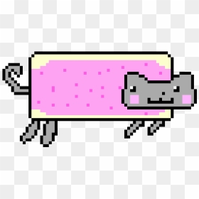 Pixel Art Gato Kawaii, HD Png Download - poptart png
