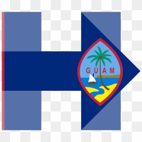 Hillary For Guam - Guam Flag, HD Png Download - hillary logo png