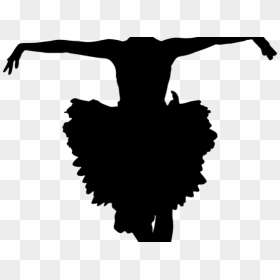 Drawn Ballet Ballerina Silhouette - Drawing Visual And Performing Arts, HD Png Download - ballerina silhouette png