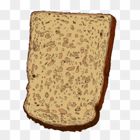 Slice Of Bread Drawing , Png Download - Bread Slice Drawing Png, Transparent Png - bread slice png