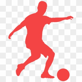 Siluetas De Jugador De Futbol Para Imprimir, HD Png Download - football player silhouette png