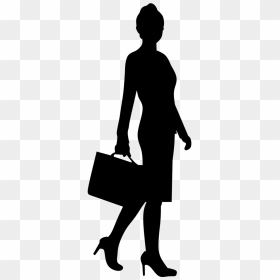 Please Keep Distance Corona, HD Png Download - business woman silhouette png