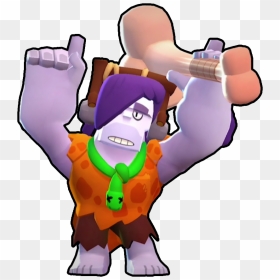 Brawl Stars Caveman Frank , Png Download - Brawl Stars Frank Skin, Transparent Png - caveman png