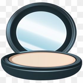 Compact Mirror Clipart - Face Powder Png, Transparent Png - hand mirror png
