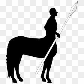 Standing,line Art,silhouette - Cowboy Horse Rope Png, Transparent Png - cowboy silhouette png
