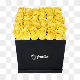 Black Box Of Yellow Roses - Mysuru Sand Sculpture Museum, HD Png Download - yellow roses png