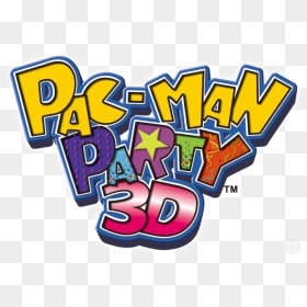 Pac Man Party Logo, HD Png Download - pacman pixel png