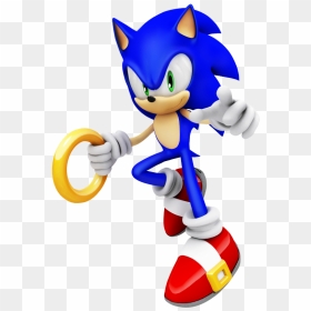 Sonic The Hedgehogbasicupgrade1 - Sonic The Hedgehog With Ring, HD Png Download - sonic ring png