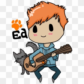 Cartoonedsheeran Google Search Pinterest - Ed Sheeran Cartoon, HD Png Download - ed sheeran png