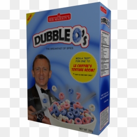 James Bond Cereal Box , Png Download - James Bond Cereal, Transparent Png - cereal box png