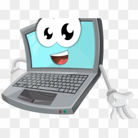 Picture Of A Cartoon Computer - Computer Cartoon Png Transparent, Png Download - computer.png