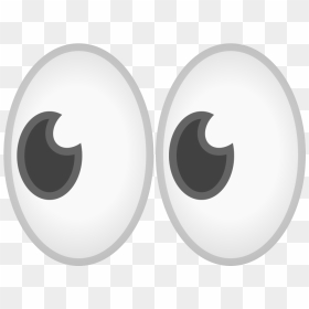 Eyes Icon - Ojo Emoticon, HD Png Download - google eyes png