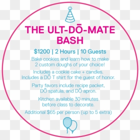 The Ult Do Mate Bash - Circle, HD Png Download - birthday streamers png