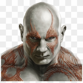 Drax Cut Out , Png Download - Drax The Destroyer Face, Transparent Png - drax png
